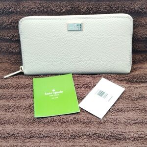 Kate Spade White Leather Wallet